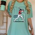 Jarren Duran Boston MLB Baseball Players MLBJDU202M Women's Comfort Colors T-Shirt Violet