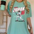 Jarren Duran Boston MLB Baseball Players MLBJDU204M Women's Comfort Colors T-Shirt Violet Jarren Duran Boston MLB Baseball Players MLBJDU204M Women's Comfort Colors T-Shirt Violet