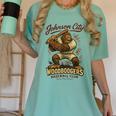 Johnson City Woodboogers Retro Baseball Club Women's Comfort Colors T-Shirt Violet Johnson City Woodboogers Retro Baseball Club Women's Comfort Colors T-Shirt Violet