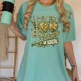 I Just Hit 100 Days Of School Camouflage Baseball Women's Comfort Colors T-Shirt Violet I Just Hit 100 Days Of School Camouflage Baseball Women's Comfort Colors T-Shirt Violet