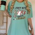 Kids I Just Hit 100 Days Boys 100 Days Of School Baseball Kids Women's Comfort Colors T-Shirt Violet Kids I Just Hit 100 Days Boys 100 Days Of School Baseball Kids Women's Comfort Colors T-Shirt Violet