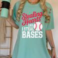 Kids Stealing Hearts Cute Baseball Boys Women's Comfort Colors T-Shirt Violet