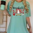 Leopard Baseball Mom Game Day Vibes Mother's Day Women's Comfort Colors T-Shirt Violet Leopard Baseball Mom Game Day Vibes Mother's Day Women's Comfort Colors T-Shirt Violet