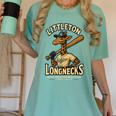 Littleton Longnecks Retro Minor League Baseball Women's Comfort Colors T-Shirt Violet Littleton Longnecks Retro Minor League Baseball Women's Comfort Colors T-Shirt Violet
