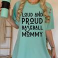 Loud & Proud Baseball Mommy Sports Lover Mom Women Women's Comfort Colors T-Shirt Violet Loud & Proud Baseball Mommy Sports Lover Mom Women Women's Comfort Colors T-Shirt Violet