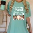 Loud And Proud Baseball Mom Messy Bun 2024 Premium Women's Comfort Colors T-Shirt Violet Loud And Proud Baseball Mom Messy Bun 2024 Premium Women's Comfort Colors T-Shirt Violet