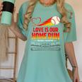 Love Is Our Home Run Baseball Valentine Couple Women's Comfort Colors T-Shirt Violet Love Is Our Home Run Baseball Valentine Couple Women's Comfort Colors T-Shirt Violet