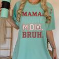 Mama Mommy Mom Bruh Baseball Mom Life Women's Comfort Colors T-Shirt Violet Mama Mommy Mom Bruh Baseball Mom Life Women's Comfort Colors T-Shirt Violet