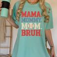 Mama Mommy Mom Bruh Baseball For Women Grandma Mother's Day Women's Comfort Colors T-Shirt Violet Mama Mommy Mom Bruh Baseball For Women Grandma Mother's Day Women's Comfort Colors T-Shirt Violet