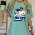 Mike Trout Los Angeles A MLB Baseball Players MLBMTR302N Women's Comfort Colors T-Shirt Violet Mike Trout Los Angeles A MLB Baseball Players MLBMTR302N Women's Comfort Colors T-Shirt Violet