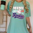 Mimi Rookie Of Year 1st Birthday Baseball Theme Matching Women's Comfort Colors T-Shirt Violet