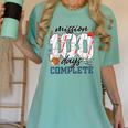 Mission 100 Days Complete Baseball 100th Day Of School Boys Women's Comfort Colors T-Shirt Violet Mission 100 Days Complete Baseball 100th Day Of School Boys Women's Comfort Colors T-Shirt Violet