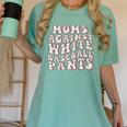 Mom Against Baseball Pants Baseball Mom Women's Comfort Colors T-Shirt Violet Mom Against Baseball Pants Baseball Mom Women's Comfort Colors T-Shirt Violet