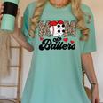 Mom Of Ballers Soccer Baseball Mom Soccer Baseball Mother Women's Comfort Colors T-Shirt Violet Mom Of Ballers Soccer Baseball Mom Soccer Baseball Mother Women's Comfort Colors T-Shirt Violet
