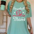 Mommy Baseball Mom Women's Comfort Colors T-Shirt Violet