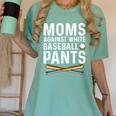 Moms Against Baseball Pants Softball Baseball Mom Women's Comfort Colors T-Shirt Violet Moms Against Baseball Pants Softball Baseball Mom Women's Comfort Colors T-Shirt Violet