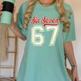 Number 67 Meme Six Seven Baseball Style Kids Boy Teen Women's Comfort Colors T-Shirt Violet Number 67 Meme Six Seven Baseball Style Kids Boy Teen Women's Comfort Colors T-Shirt Violet