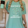What Part Of Dont You Understand 6432 Baseball Women's Comfort Colors T-Shirt Violet What Part Of Dont You Understand 6432 Baseball Women's Comfort Colors T-Shirt Violet