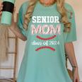Proud Senior Baseball Mom Class Of 2024 Highschool Baseball Women's Comfort Colors T-Shirt Violet Proud Senior Baseball Mom Class Of 2024 Highschool Baseball Women's Comfort Colors T-Shirt Violet
