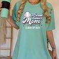 Proud Senior Mom Class Of 2024 Baseball Mom Graduate School Women's Comfort Colors T-Shirt Violet Proud Senior Mom Class Of 2024 Baseball Mom Graduate School Women's Comfort Colors T-Shirt Violet