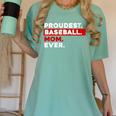 Proudest Baseball Mom Ever Women's Comfort Colors T-Shirt Violet
