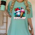 Respect The Drip Baseball Christmas Holiday Women's Comfort Colors T-Shirt Violet Respect The Drip Baseball Christmas Holiday Women's Comfort Colors T-Shirt Violet