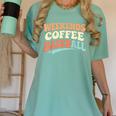 Weekends Coffee Baseball Retro Vibes Women's Comfort Colors T-Shirt Violet Weekends Coffee Baseball Retro Vibes Women's Comfort Colors T-Shirt Violet