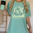 Safety Harbor Leviathans Retro Baseball Monster Women's Comfort Colors T-Shirt Violet Safety Harbor Leviathans Retro Baseball Monster Women's Comfort Colors T-Shirt Violet
