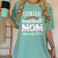 Senior Baseball Mom Class Of 2024 Baseball Senior Night Women's Comfort Colors T-Shirt Violet