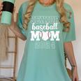 Senior Mom Baseball Player Son Senior Baseball Mom 2024 Women's Comfort Colors T-Shirt Violet Senior Mom Baseball Player Son Senior Baseball Mom 2024 Women's Comfort Colors T-Shirt Violet