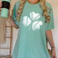 Shamrock Irish Green St Patrick's Baseball Softball Women's Comfort Colors T-Shirt Violet Shamrock Irish Green St Patrick's Baseball Softball Women's Comfort Colors T-Shirt Violet