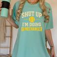 Shut Up I'm Doing Gamechanger Baseball Softball Cheer Women's Comfort Colors T-Shirt Violet