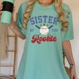 Sister Of Rookie 1st Birthday Baseball Boy Family Matching Women's Comfort Colors T-Shirt Violet Sister Of Rookie 1st Birthday Baseball Boy Family Matching Women's Comfort Colors T-Shirt Violet
