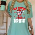 Six Seven 67 Bruh 6 7 Meme Valentine Baseball Drip Boys Kids Women's Comfort Colors T-Shirt Violet