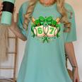 Six Seven 67 Meme Baseball Coquette Bow St Patrick's Day Women's Comfort Colors T-Shirt Violet Six Seven 67 Meme Baseball Coquette Bow St Patrick's Day Women's Comfort Colors T-Shirt Violet