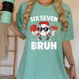 Six Seven Bruh Valentines Baseball Kids 67 Valentine Boys Women's Comfort Colors T-Shirt Violet Six Seven Bruh Valentines Baseball Kids 67 Valentine Boys Women's Comfort Colors T-Shirt Violet