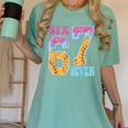 Six Seven Drip Baseball Player Number 67 Or 67th Birthday Women's Comfort Colors T-Shirt Violet Six Seven Drip Baseball Player Number 67 Or 67th Birthday Women's Comfort Colors T-Shirt Violet