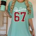 Six Seven Meme Boys Girls Kids 67 Baseball Jersey Women's Comfort Colors T-Shirt Violet Six Seven Meme Boys Girls Kids 67 Baseball Jersey Women's Comfort Colors T-Shirt Violet