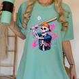 Skeleton Baseball Drip Boy Youth Dripping Baseball Halloween Women's Comfort Colors T-Shirt Violet Skeleton Baseball Drip Boy Youth Dripping Baseball Halloween Women's Comfort Colors T-Shirt Violet