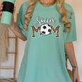 Soccer Mom Dance Mom Baseball Mom Mother Day Women's Comfort Colors T-Shirt Violet