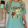 Sorry I Can't My Son Has Baseball Mother’s Day Baseball Mom Women's Comfort Colors T-Shirt Violet