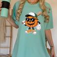 Spooky Jack O Lantern Baseball Halloween Costumes Boys Women's Comfort Colors T-Shirt Violet Spooky Jack O Lantern Baseball Halloween Costumes Boys Women's Comfort Colors T-Shirt Violet