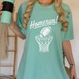 Sports Homerun Football Basketball Baseball Joke Tee Women's Comfort Colors T-Shirt Violet Sports Homerun Football Basketball Baseball Joke Tee Women's Comfort Colors T-Shirt Violet