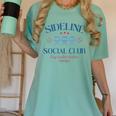 Spring 2025 Swing Batter Baseball Mom Sideline Social Club Women's Comfort Colors T-Shirt Violet Spring 2025 Swing Batter Baseball Mom Sideline Social Club Women's Comfort Colors T-Shirt Violet