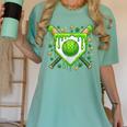 St Patrick Day Baseball Drip Ice Cream Boys Men Women's Comfort Colors T-Shirt Violet St Patrick Day Baseball Drip Ice Cream Boys Men Women's Comfort Colors T-Shirt Violet