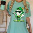 St Patrick Day Baseball Drip Ice Cream Men Boys Kids Women's Comfort Colors T-Shirt Violet St Patrick Day Baseball Drip Ice Cream Men Boys Kids Women's Comfort Colors T-Shirt Violet