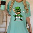 St Patrick’s Day Leprechaun Baseball Irish Graphic Women's Comfort Colors T-Shirt Violet St Patrick’s Day Leprechaun Baseball Irish Graphic Women's Comfort Colors T-Shirt Violet