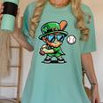 St Patricks Day Leprechaun Baseball Saint Paddys Boys Men Women's Comfort Colors T-Shirt Violet St Patricks Day Leprechaun Baseball Saint Paddys Boys Men Women's Comfort Colors T-Shirt Violet