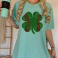 St Patricks Day Shamrock Baseball Saint Paddy's Women's Comfort Colors T-Shirt Violet St Patricks Day Shamrock Baseball Saint Paddy's Women's Comfort Colors T-Shirt Violet