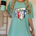 T-Ball Mimi Baseball Mom Game Day Women's Comfort Colors T-Shirt Violet